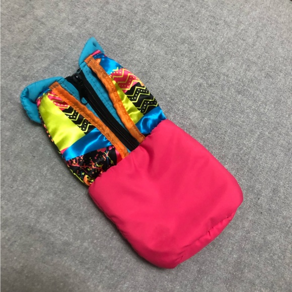 Retro 80s windbreaker for wine - Picture 2 of 2